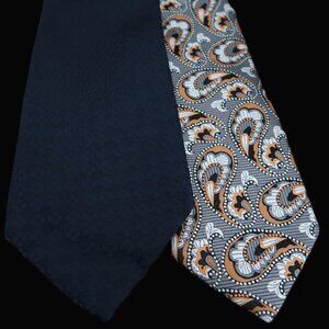 2PC Men's Tie Bundle One Pierre Cardin Silk and One Bonus Neck Tie